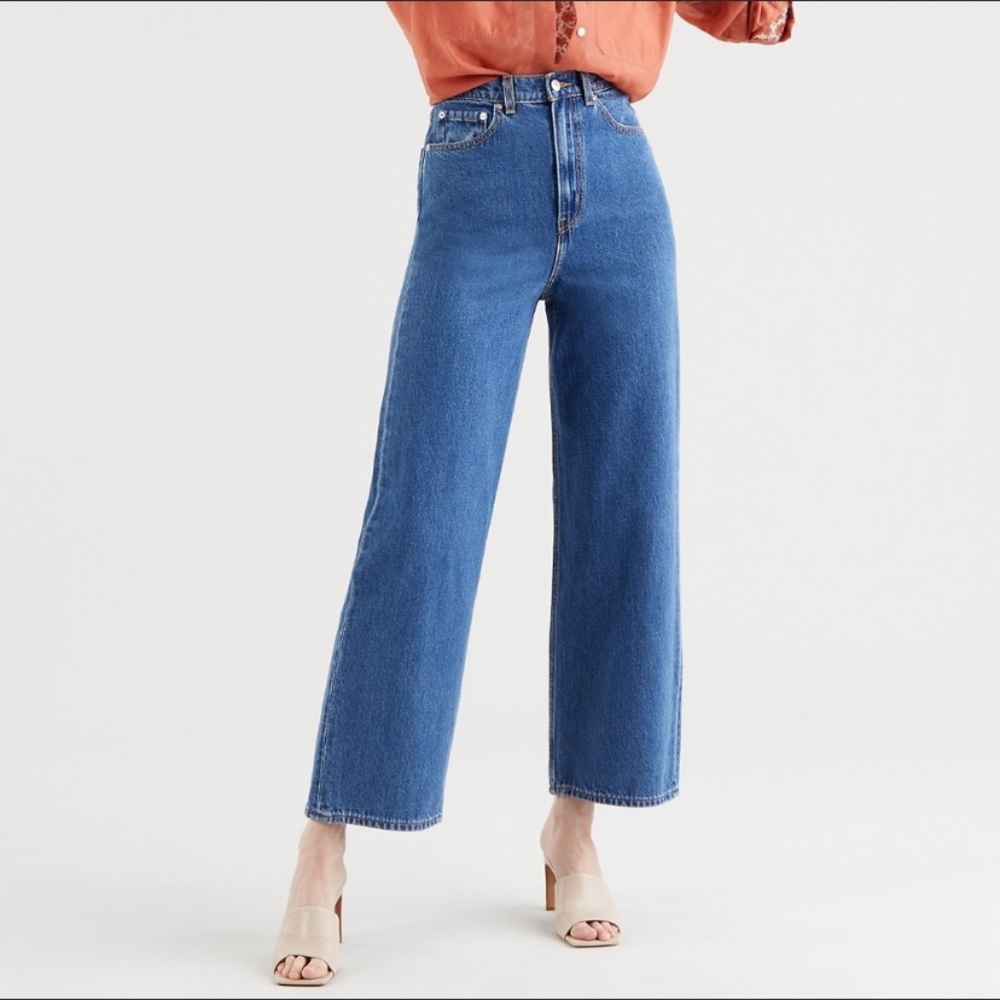 NWT Levi's Premium High Loose Lazy Sunday Jeans